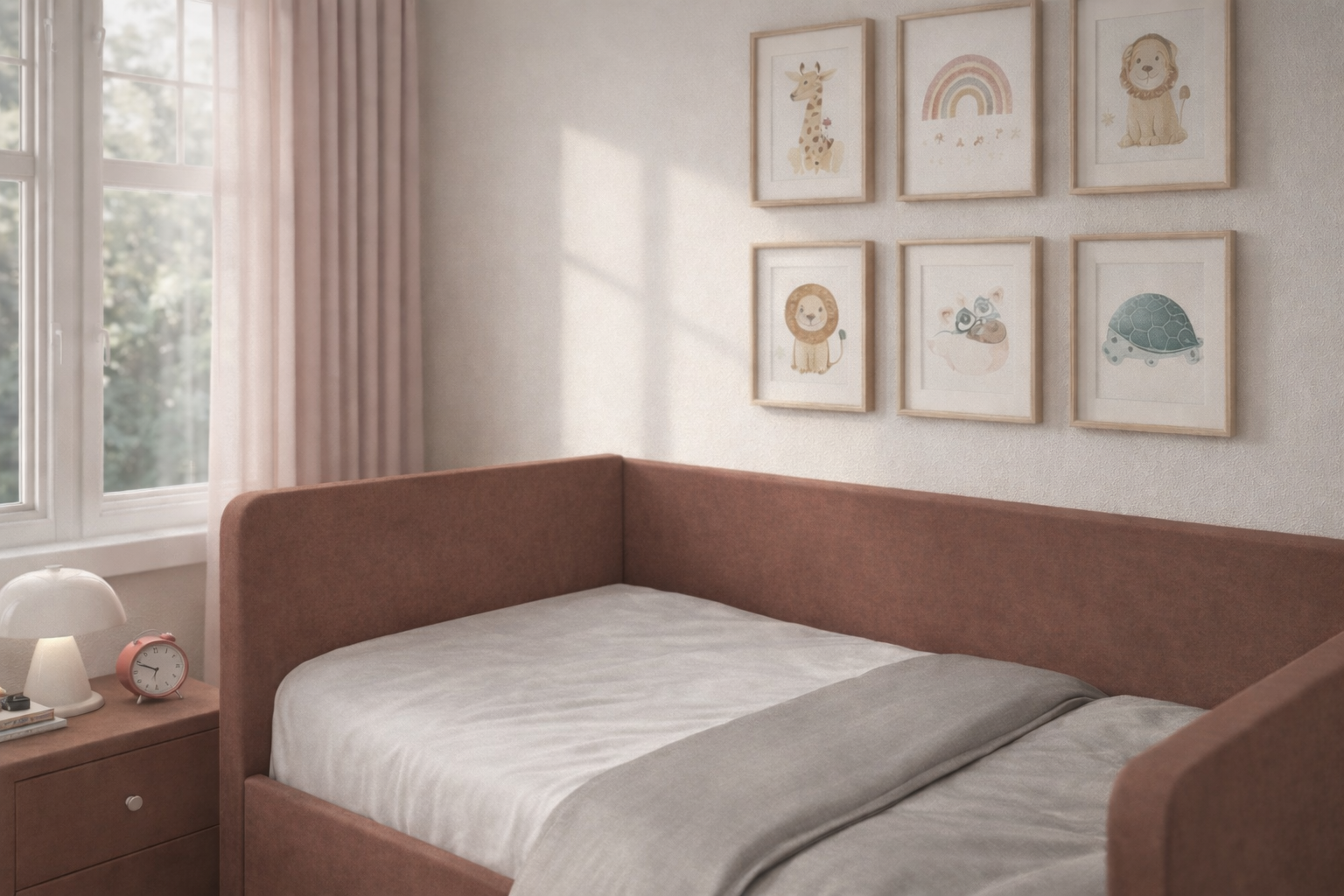 Детская кровать Нона в детской комнате