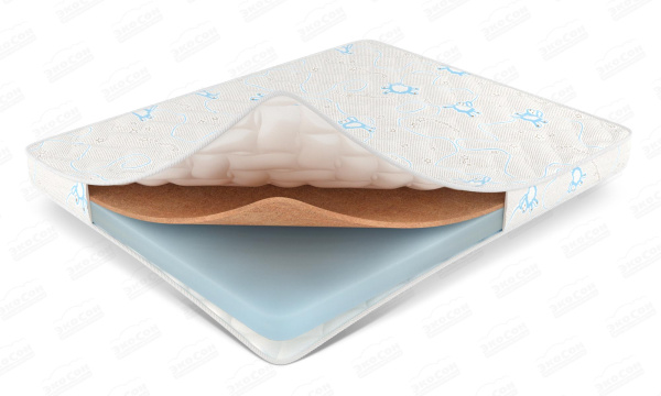 Детский ортопедический матрас Simba с кокосовым слоем и пеной EcoFoam
