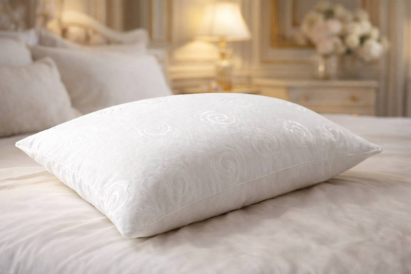 Подушка Комфорт 60x40 с наполнителем из латексной крошки