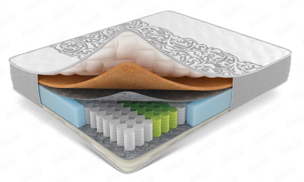 Двусторонний ортопедический матрас Olivia с латексом и кокосовой койрой